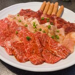 かがり火亭 - カルビ・豚トロ・ハラミ・ウインナー❤️