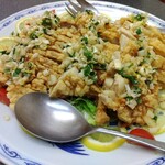 248313816 - 鶏の香味野菜ソース