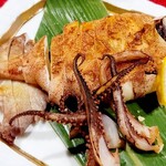 イカの炙り焼き～からしマヨネーズ添え～