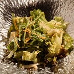 炭火焼肉 清山匠 - チョレギサラダ