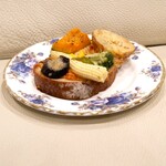 ベルテコ - 『野菜のタルティーヌ』　