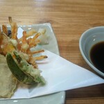 魚治 - 3300円コースの天婦羅