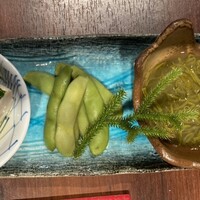 すしと天ぷら 坂本 - お任せおばんざい（これも1000円…）