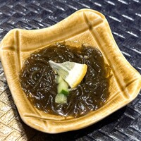 しゃぶしゃぶ　すき鍋　おもき 銀座店 - 沖縄もずく酢