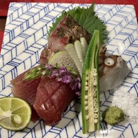 すしと天ぷら 坂本 - 刺身