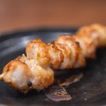 やきとり もつ焼 まるや - 2024.5 ボンチリ（154円）