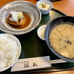 季節料理　根本 - 名物 根本の さば味噌煮