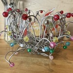 地獄ラーメン - 飴玉がカウンターの上にありました。