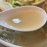 たんめん専門店 百菜 - 野菜たんめん（スープ）