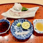 道後 海舟 - 天然石鯛 障泥烏賊