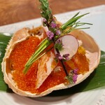 かに華 - ズワイ甲羅盛り