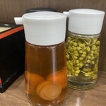 ヌードル＆スパイスカレー 今日の1番 - 今まであったもの1/2 ※3つ目で【ぶどう山椒酢】を追加