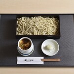 Ishiusubiki Soba Mikuniya - きざみ鴨せいろ(平沼田中屋商標登録）