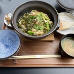 工房レストラン wakuden モーリ - この釜飯は予約限定でした