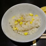 きたしんち 弓場慎之佑 - トウモロコシご飯