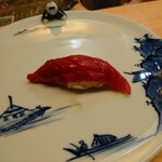 浪速 鮨波留加 - 赤身漬け