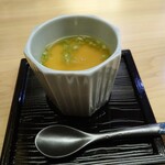 浪速 鮨波留加 - 茶わん蒸し