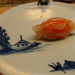 浪速 鮨波留加 - 車エビ