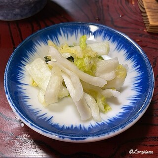 錦水 - 白菜の浅漬