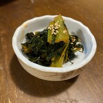 広島菜のキムチ