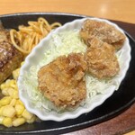 ステーキ宮 - 美味しく無いフライドチキン('A`)