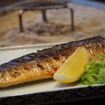 炭焼き塩サバ