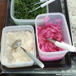 土佐角弘海産 - 薬味コーナー