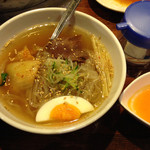 黒毛和牛 焼肉・ホルモン 独眼牛 - 冷麺(o^^o)