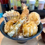 天ぷら やまちゃん - やまちゃん天丼