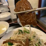 Mimmin Hama Matsu Chou Ten - ニラレバ定食　レバー