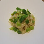 ひまわり食堂2 - 豆とミントのスパゲティー