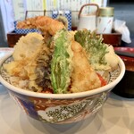 天ぷら酒場 ててて天 - ててて天丼（表）