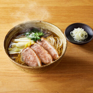 Carefully selected seasonal soba noodles, carefully selected soba noodles