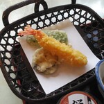 ほっきょ荘 - B定食の天ぷら