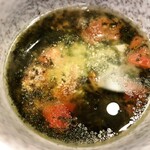 拉麺大公 - 【限定】トマトとバジルの塩つけ麺