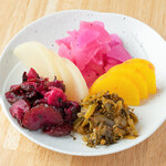 漬物盛り合わせ