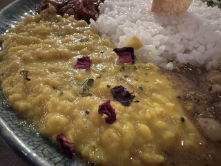 Curry bar nidomi - 豆のカレー