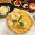 とんかつ 蒼樹 - 料理写真:かつ丼、キャベツサラダ、小鉢3種