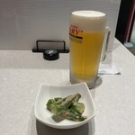 Sendoro Nagoya - ビールと300円相当のお通し