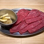 Yakiniku Komachi - しゃぶしゃぶ上レバー　1450円