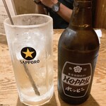 酒蔵 初孫 - ホッピー白500円