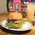Viva la Burger - 料理写真:『ベーコンチーズバーガーソフトドリンクセット（2145円税込）』