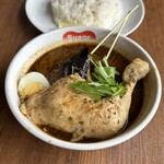 Soup Curry Suage Tenjin - チキンレッグカレー