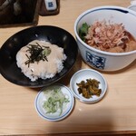 総本家えびすや - 山かけ丼（小）ときしころ（並）