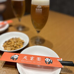 Shisen Ten Fuen - 四川ピーナッツ炒めと、ビールもうまい♪　