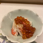 鮨処 凜 - ズワイガニ　イクラ