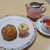 カフェドフレーズ - 料理写真:シュークリームセットとプリン