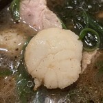 ラーメン 坊也哲 - ホタテ！