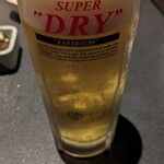 焼肉酒宴くいだおれはなれ家 - 生ビール中