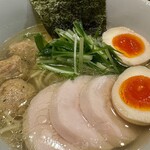 Tori Soba Mitaba - 特製淡麗鶏そばアップ